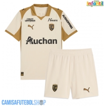 Camisa de time de futebol RC Lens Replicas 3º Equipamento Infantil 2025-26 Manga Curta (+ Calças curtas)